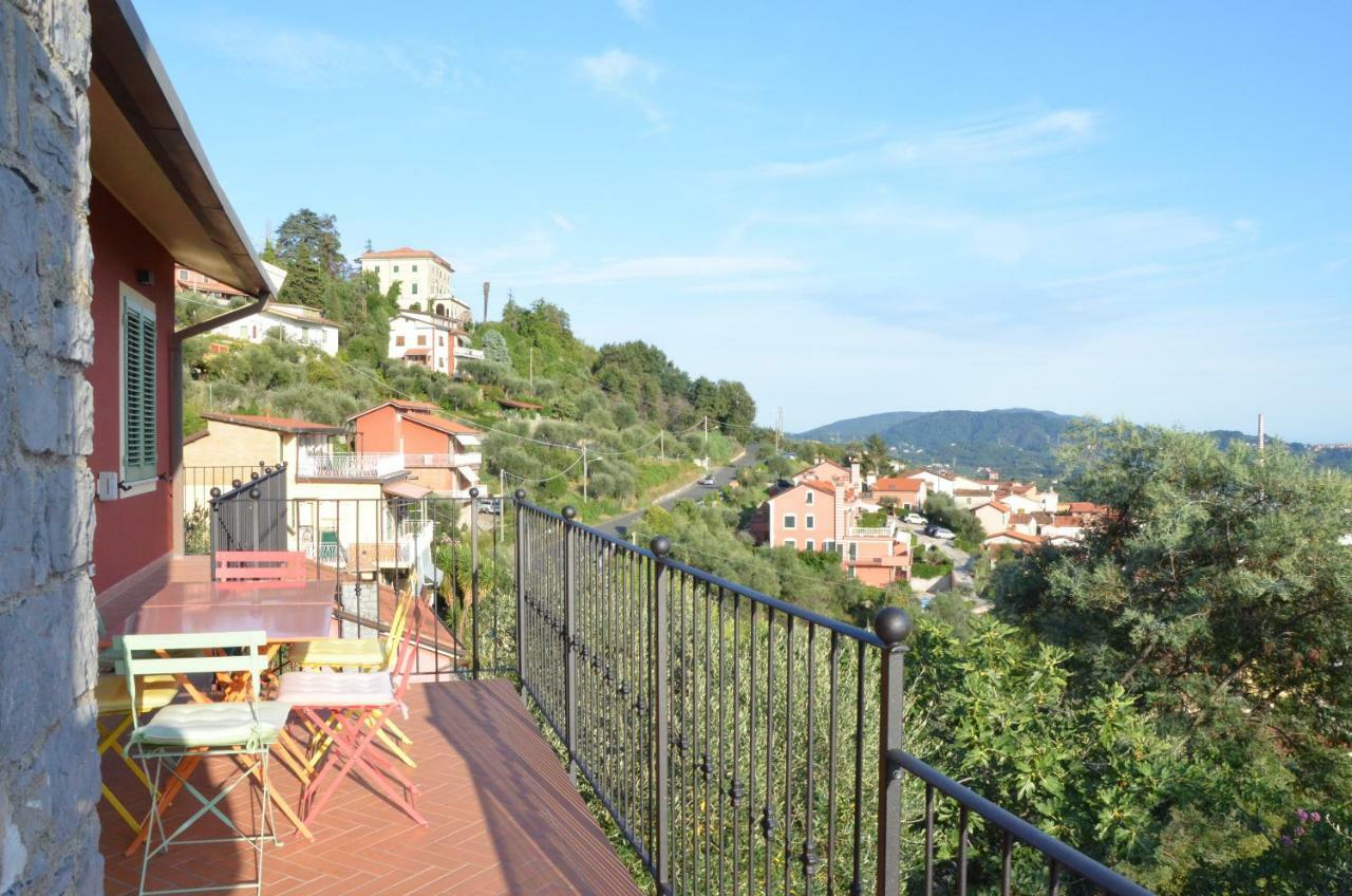 Apartamento La Casa Con Vista Di Emma Vezzano Ligure Exterior foto